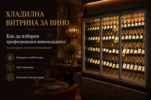 Хладилна Витрина За Вино – Как Да Изберем Професионален Виноохладител За Ресторант, Хотел Или Винен Бар