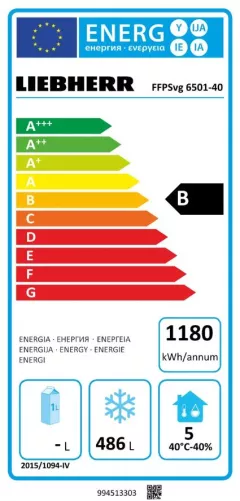 Low-temperature vertical refrigerator – GN2/1_2 Low-temperature vertical refrigerator – GN2/1_2