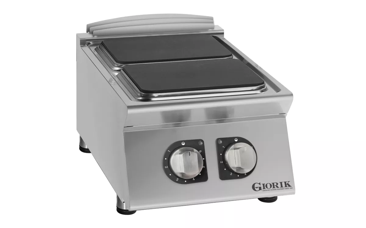 2 Square Plate Electric Hob - Countertop 2 Square Plate Electric Hob - Countertop