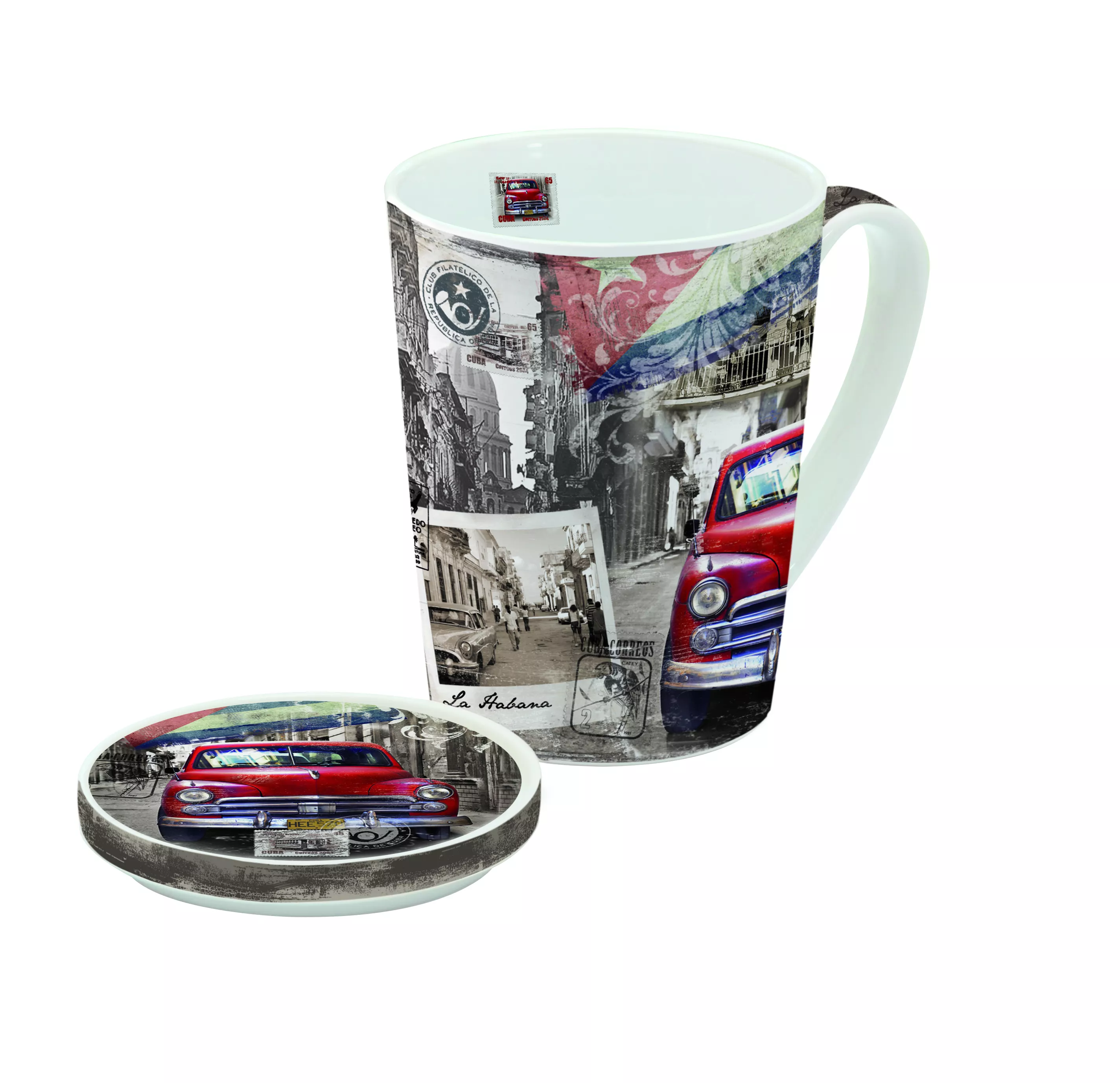 Чаша с капаче/поставка