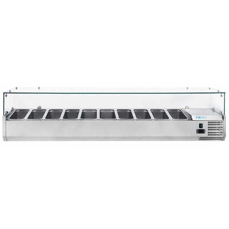 Refrigerated Pizza Display Case Static Refrigerated Pizza Display Case Static