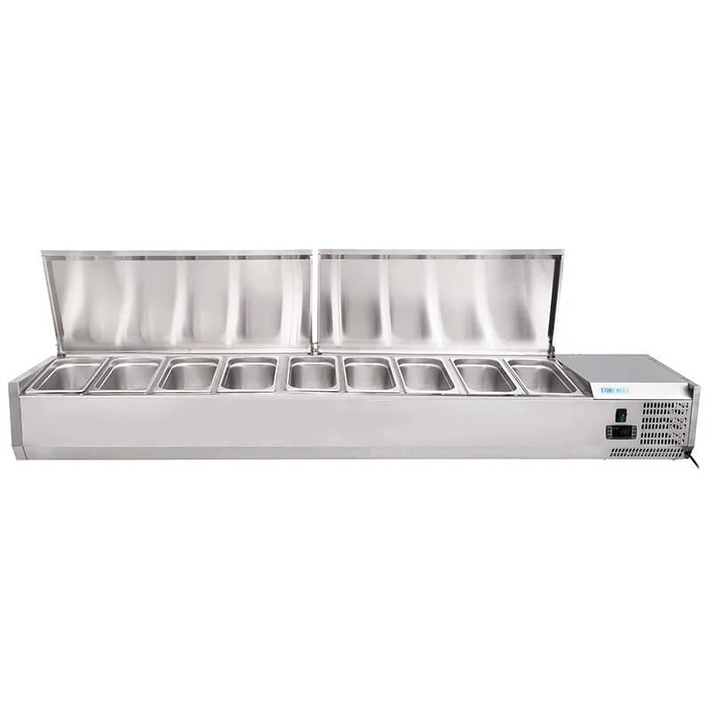 Refrigerated Pizza Display Case Static Refrigerated Pizza Display Case Static