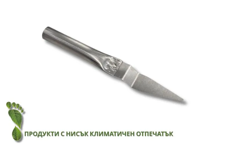 Кухненска шпатула от неръждаема стомана с остър връх