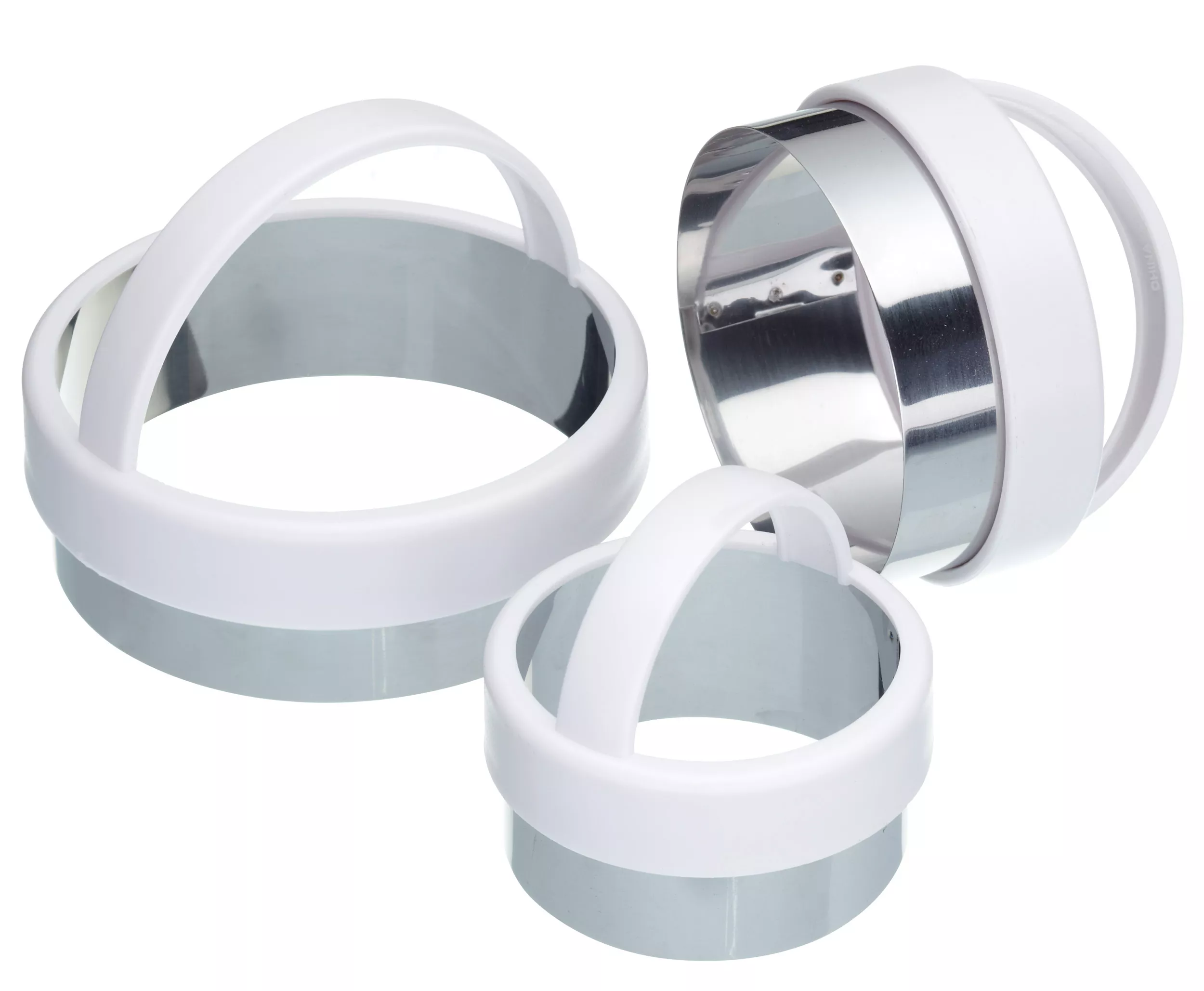 Set 3pc. pastry cutters - round