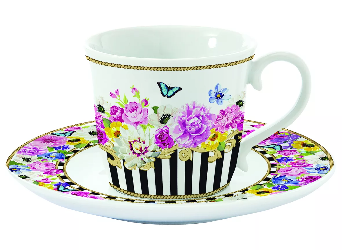 Espresso cup and sauser