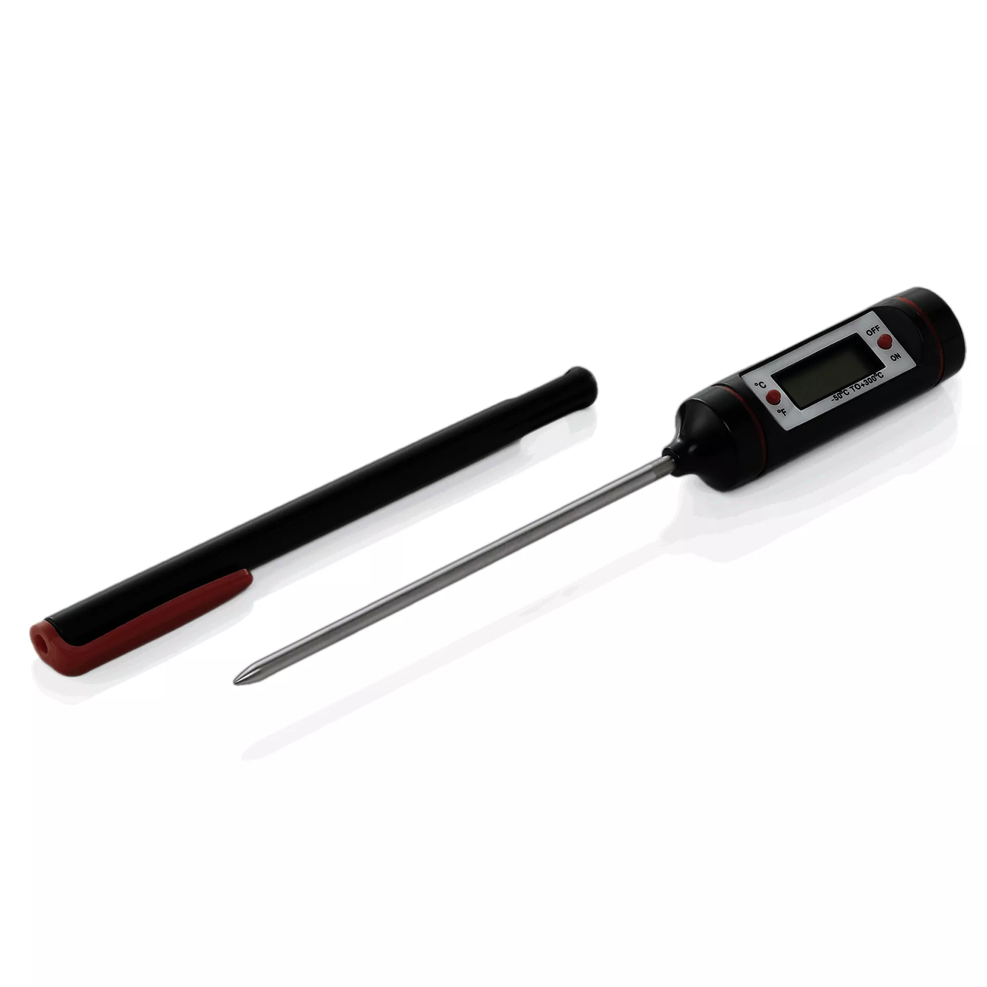 Digital thermometer with probe