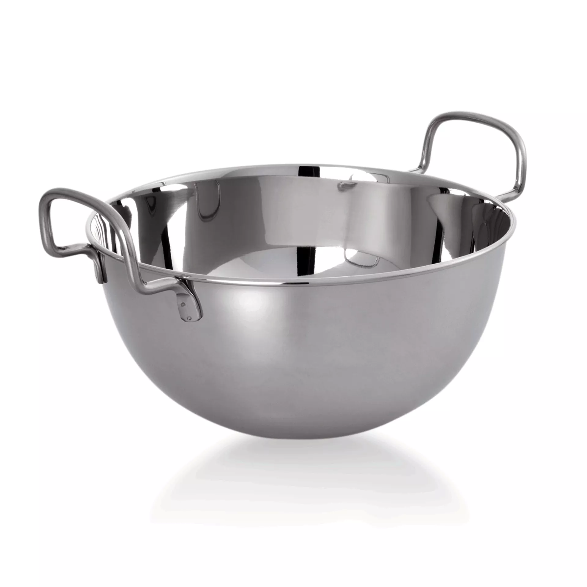 Hemispherical mixing bowl