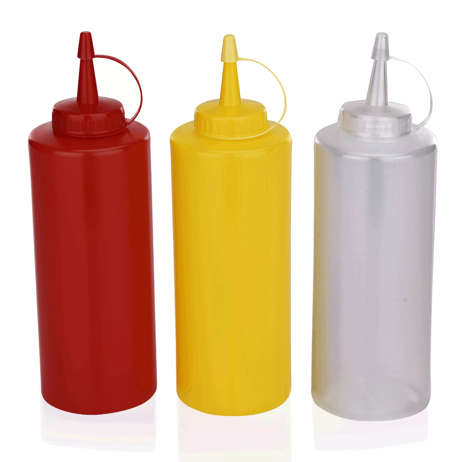 Бутилка за дресинг - червена