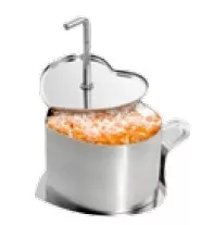 Set 2pc. dessert and food moulds - heart