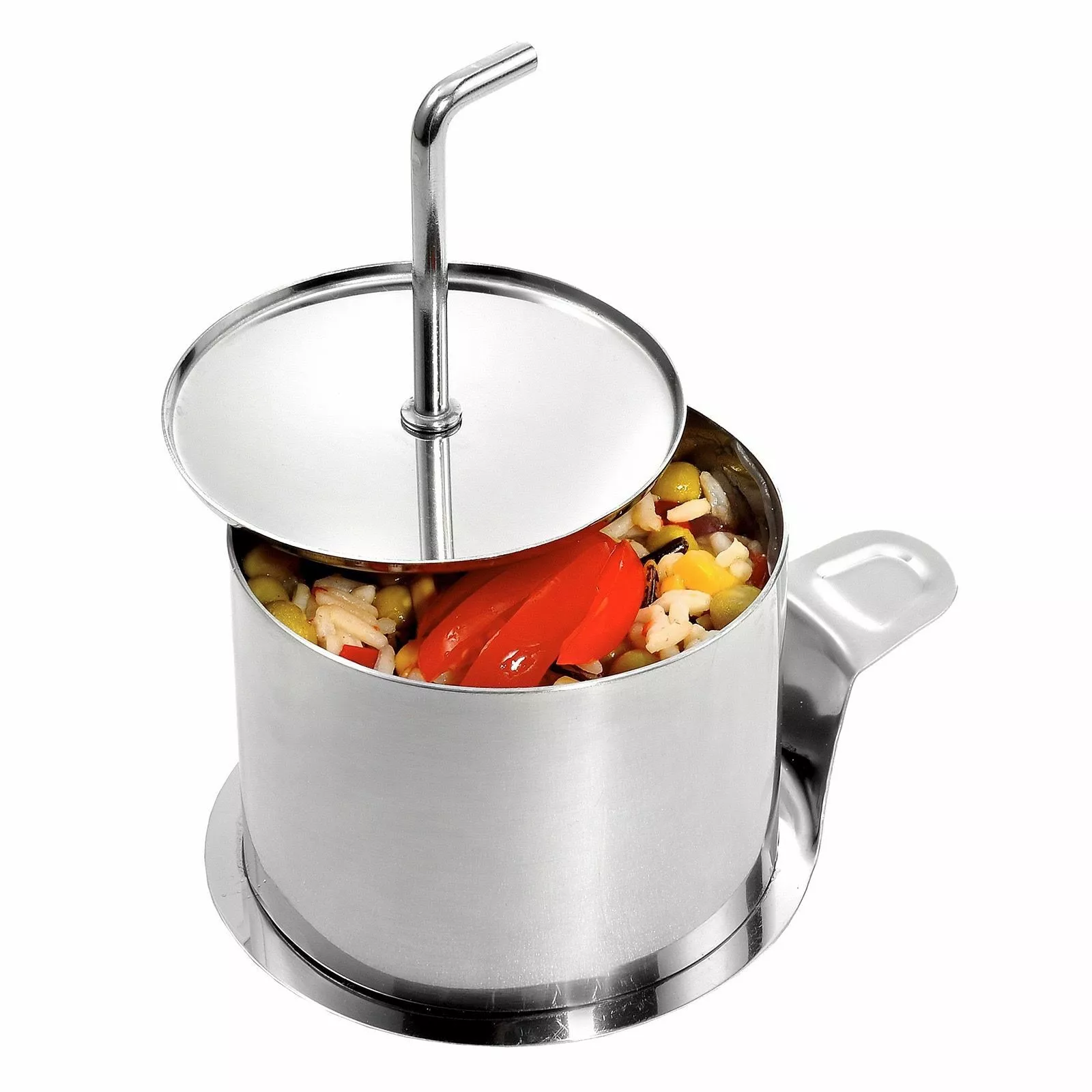 Set 4pc. dessert and food moulds - round