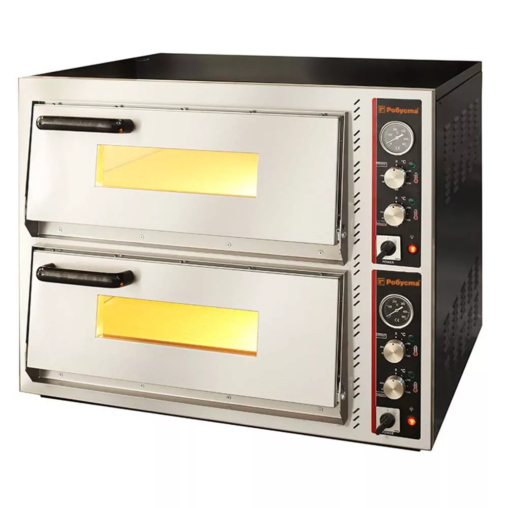 Pizza oven with 2 chambers Pizza oven with 2 chambers