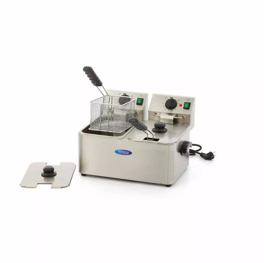 Фритюрник - двоен