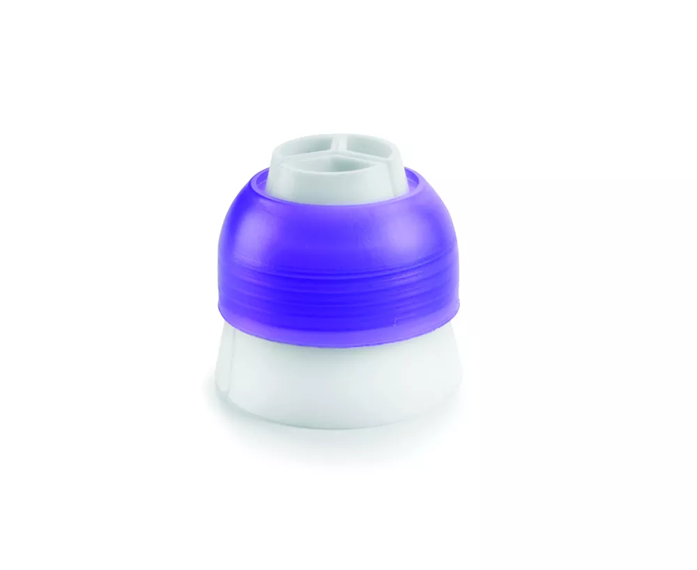 Pastry tube triple adapter