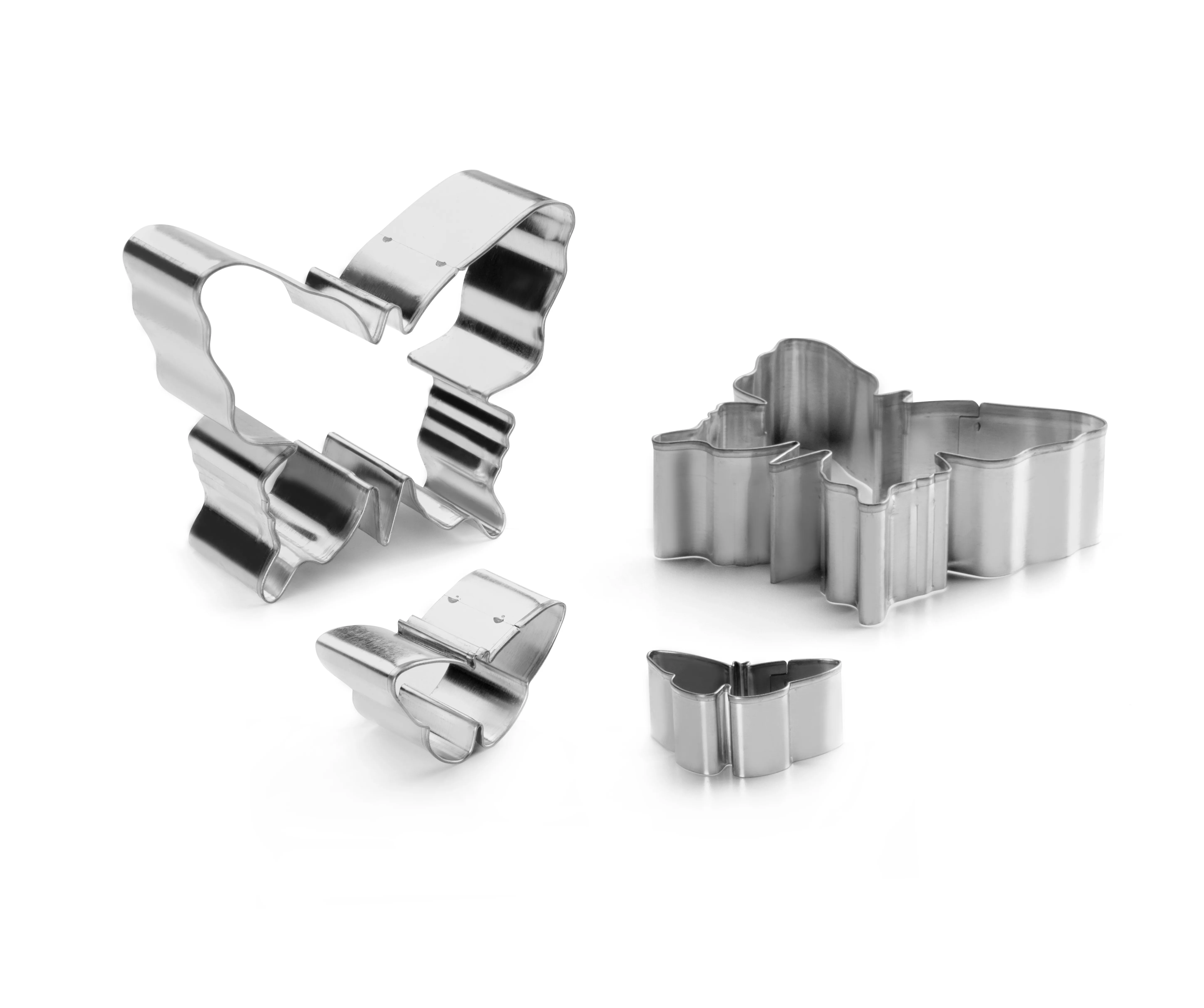 Комплект 2бр. форми за рязане на тесто - пеперуда