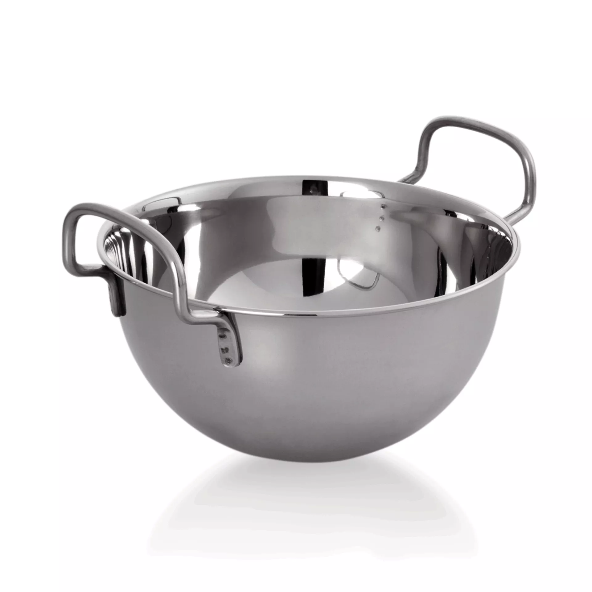 Hemispherical mixing bowl