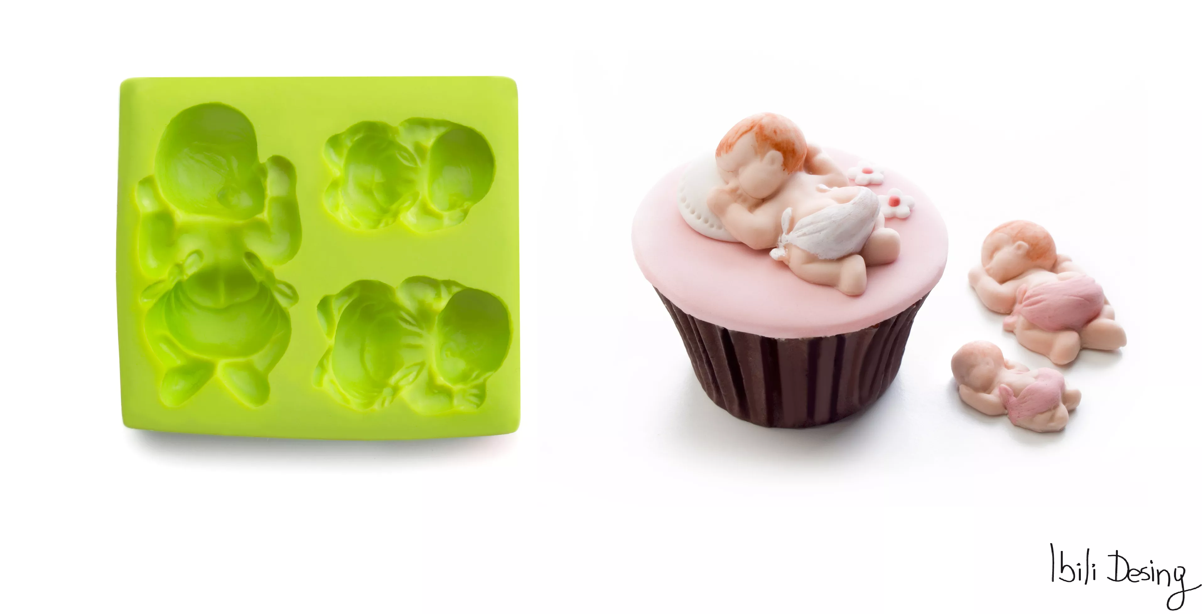 3D decorating mould - baby