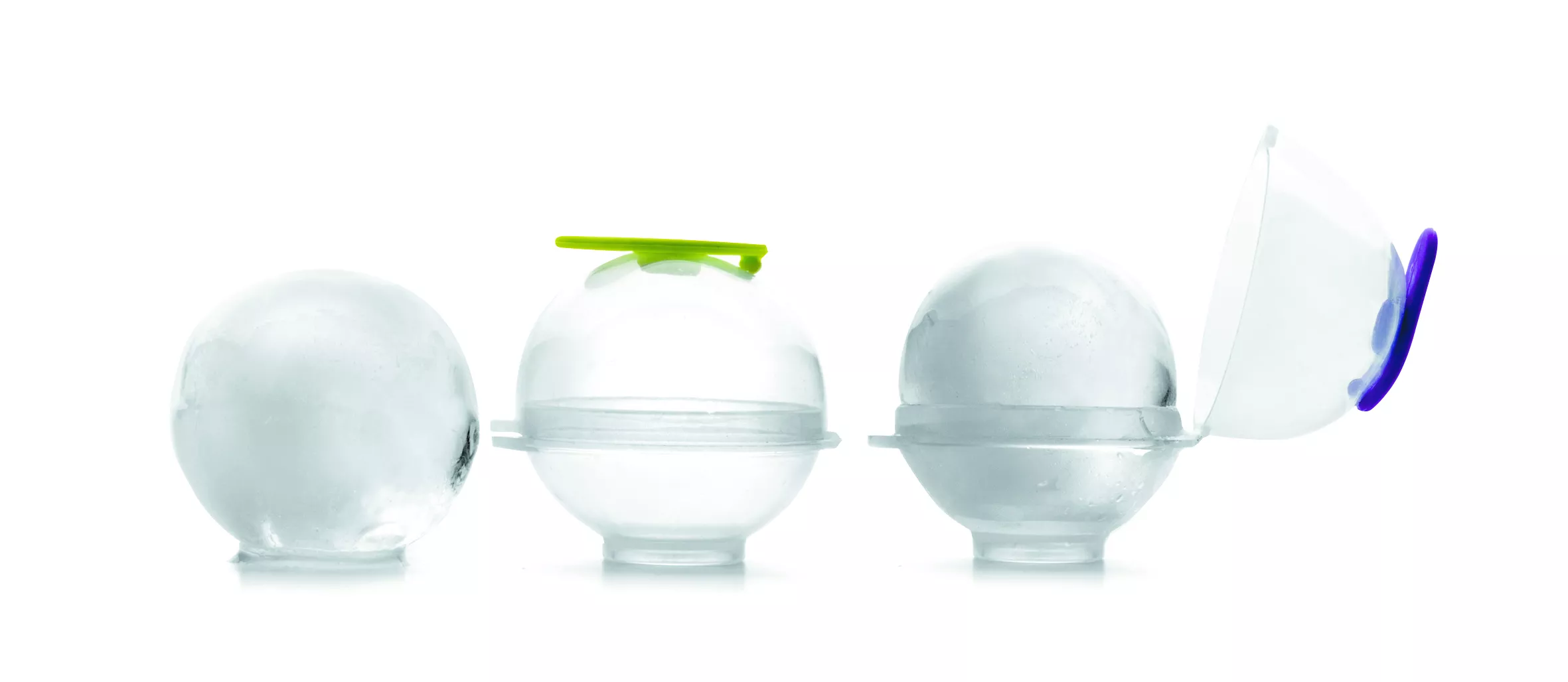 Gin and tonic ice balls moulds