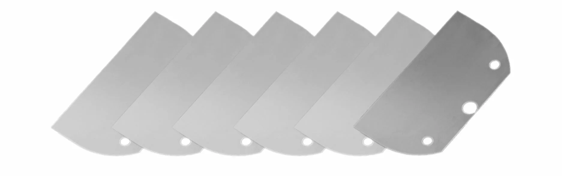 Комплект от 6бр. резервни ножчета за скрапер