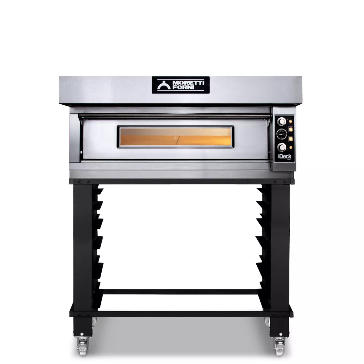 Фурни за пица - една камера iDECK. Механично управление