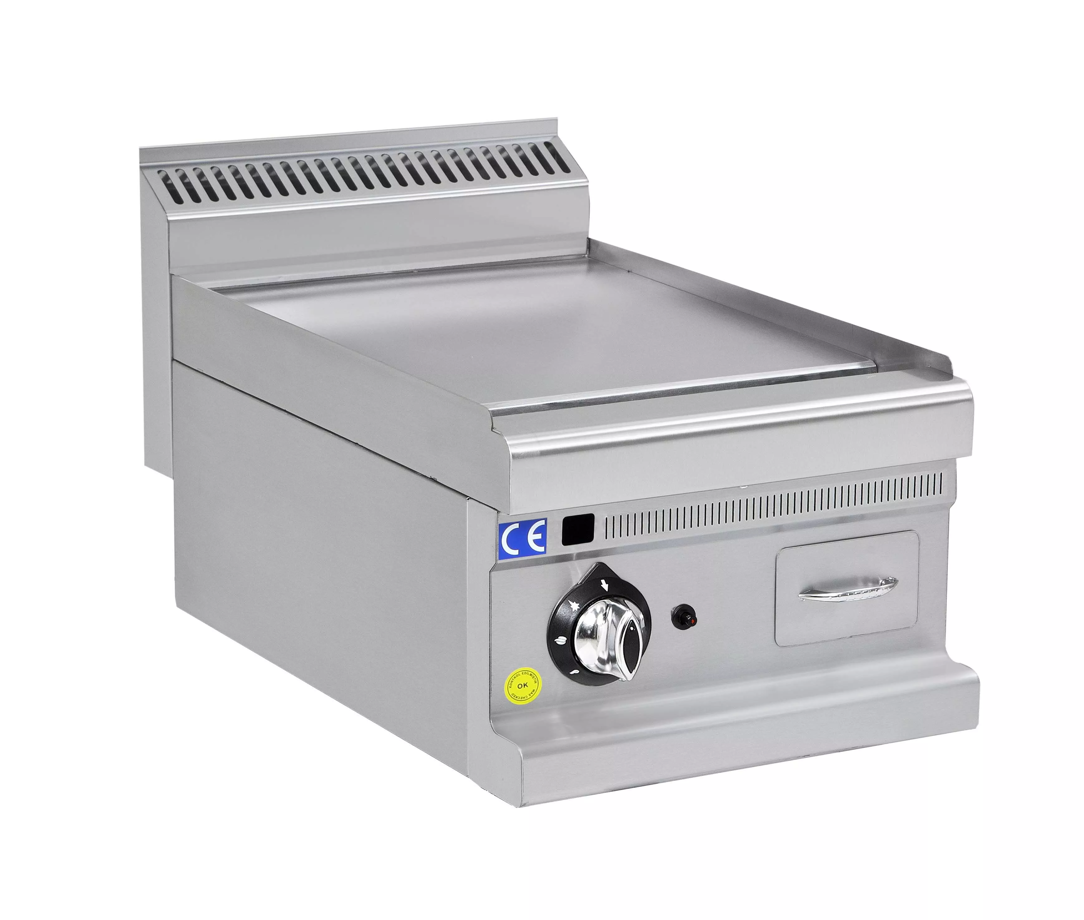 Скара - газ, гладка, хромирана