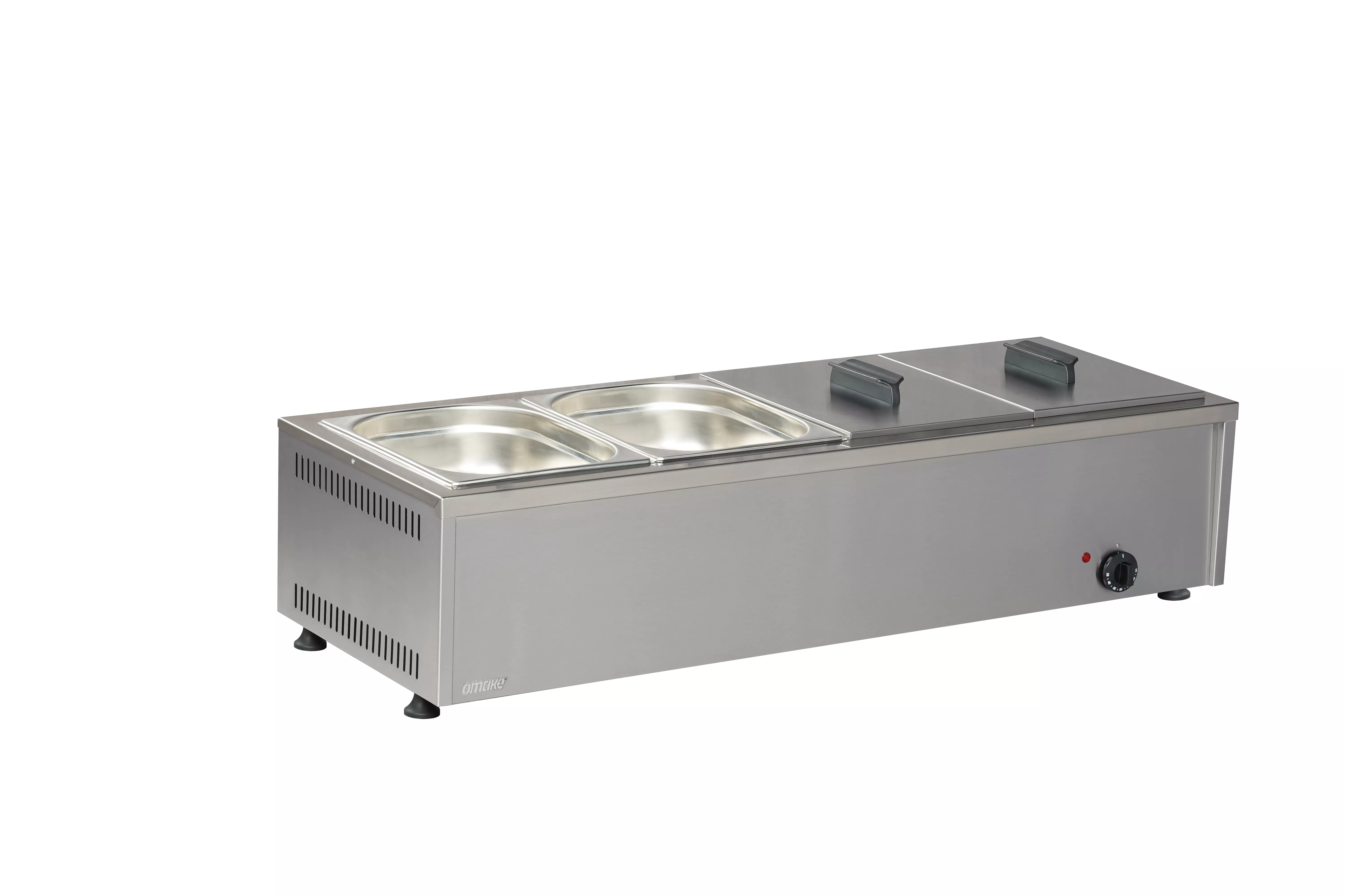 Bain - Marie with four storage lids Bain - Marie with four storage lids