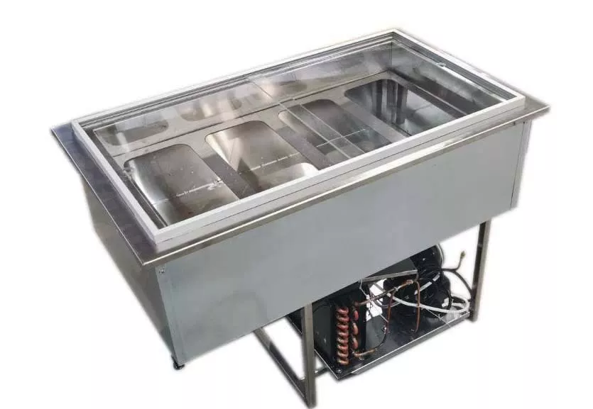 Нискотемпературна вана за сладолед - за вграждане