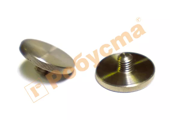 Тапа външен ф 22 мм - обща височина 9 мм, резба М6, INOX за миялна машина ARISTARCO AH800