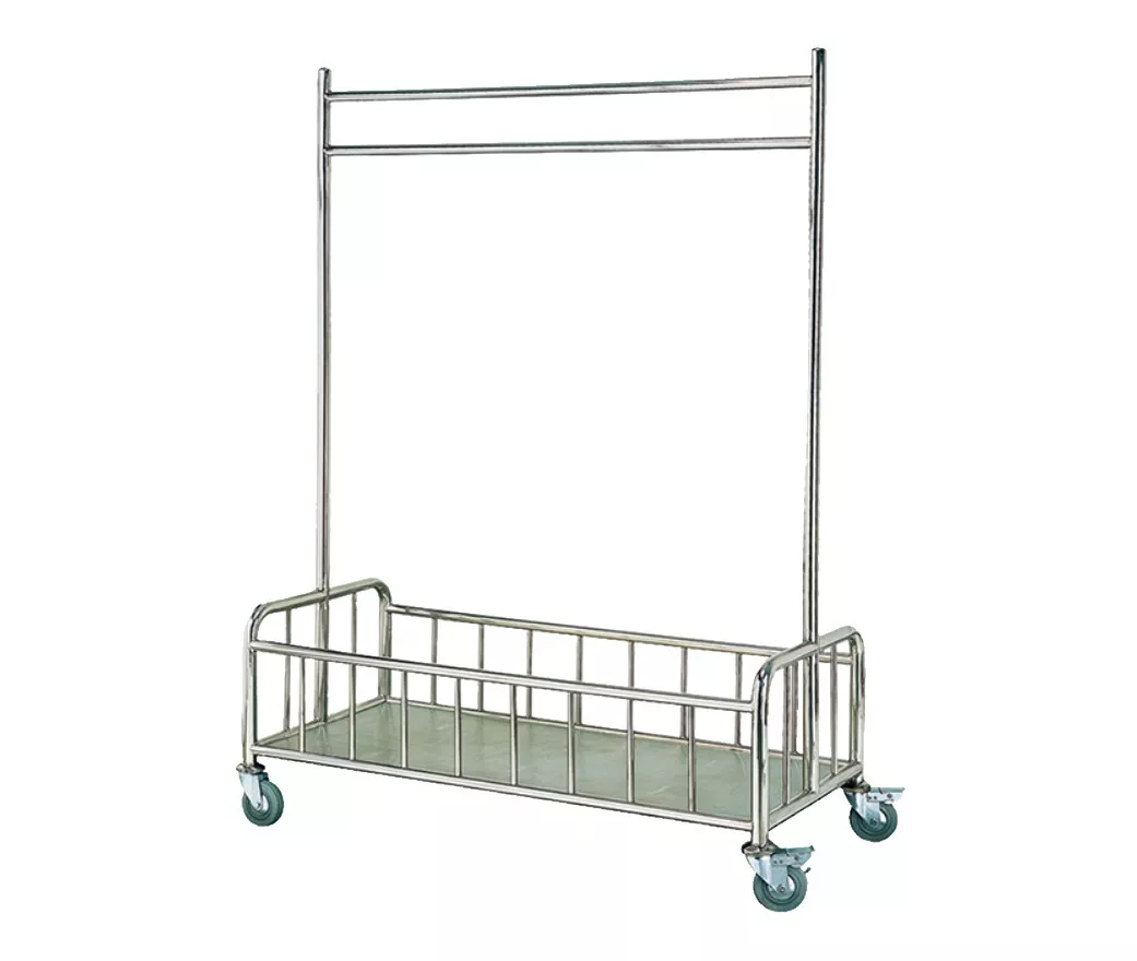 Clothes rack cart