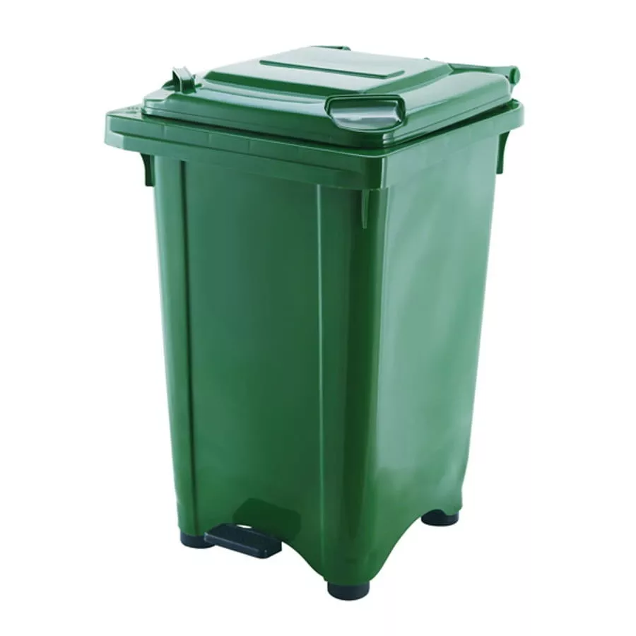Plastic pedal bin