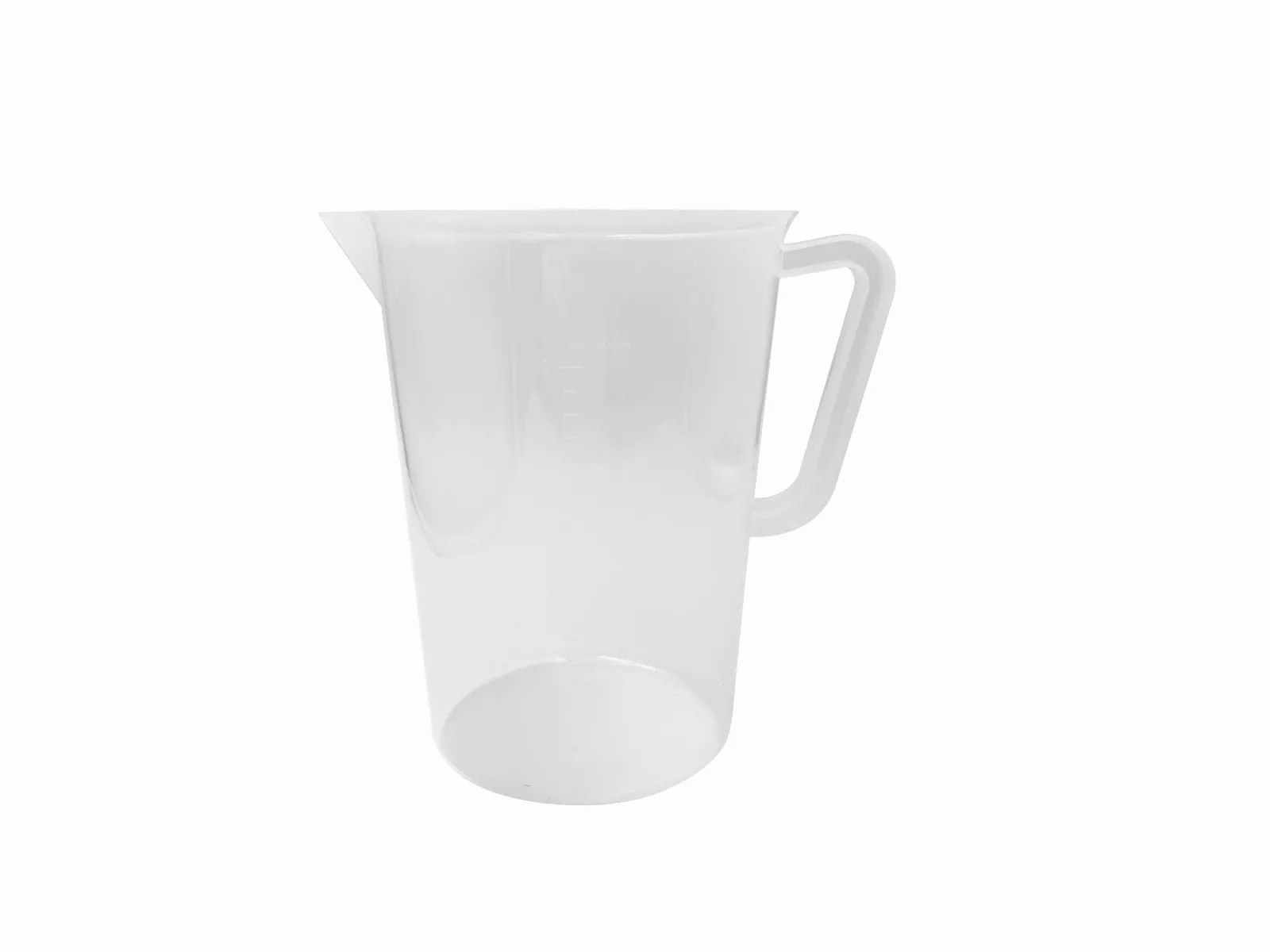 Plastic measuring cup