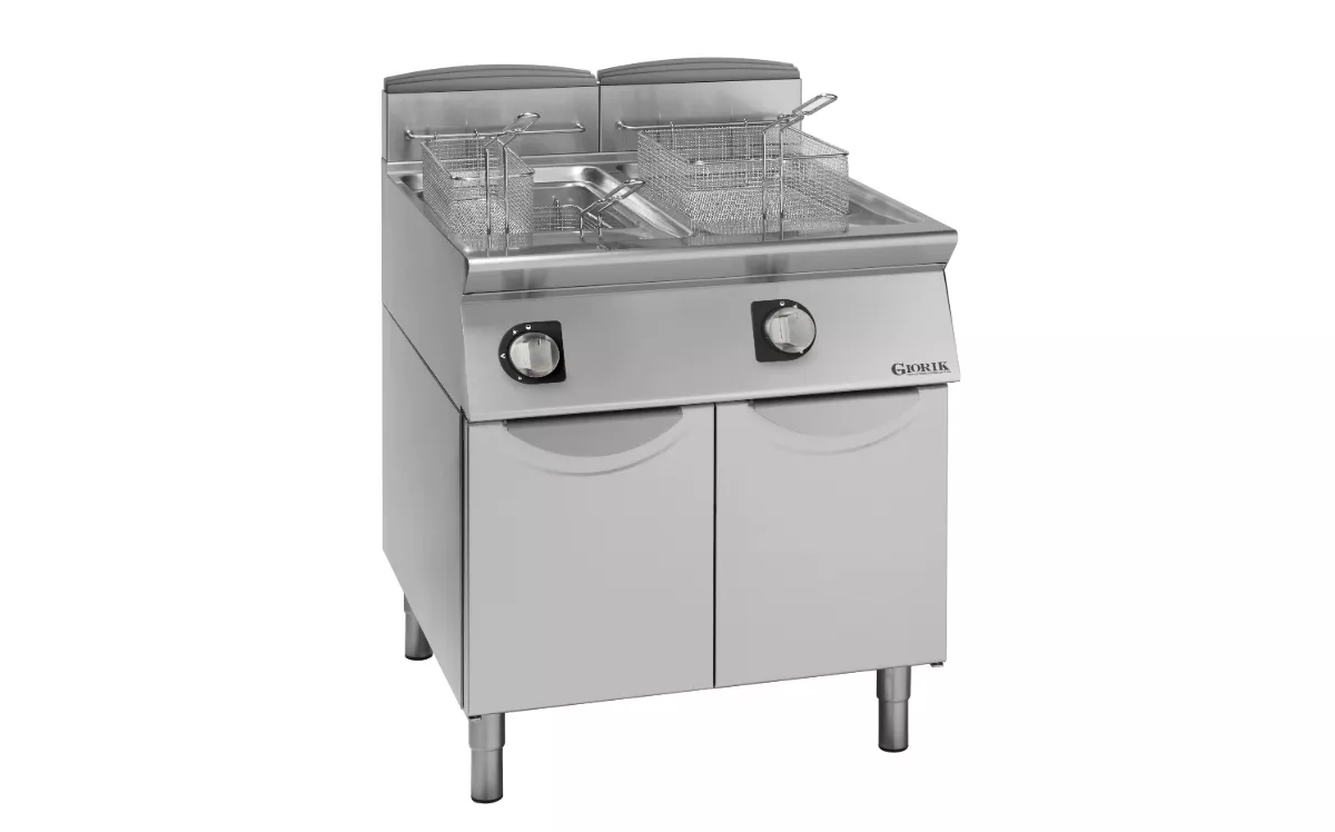 Gas Fryer - 13+13L - Clean Tank Gas Fryer - 13+13L - Clean Tank