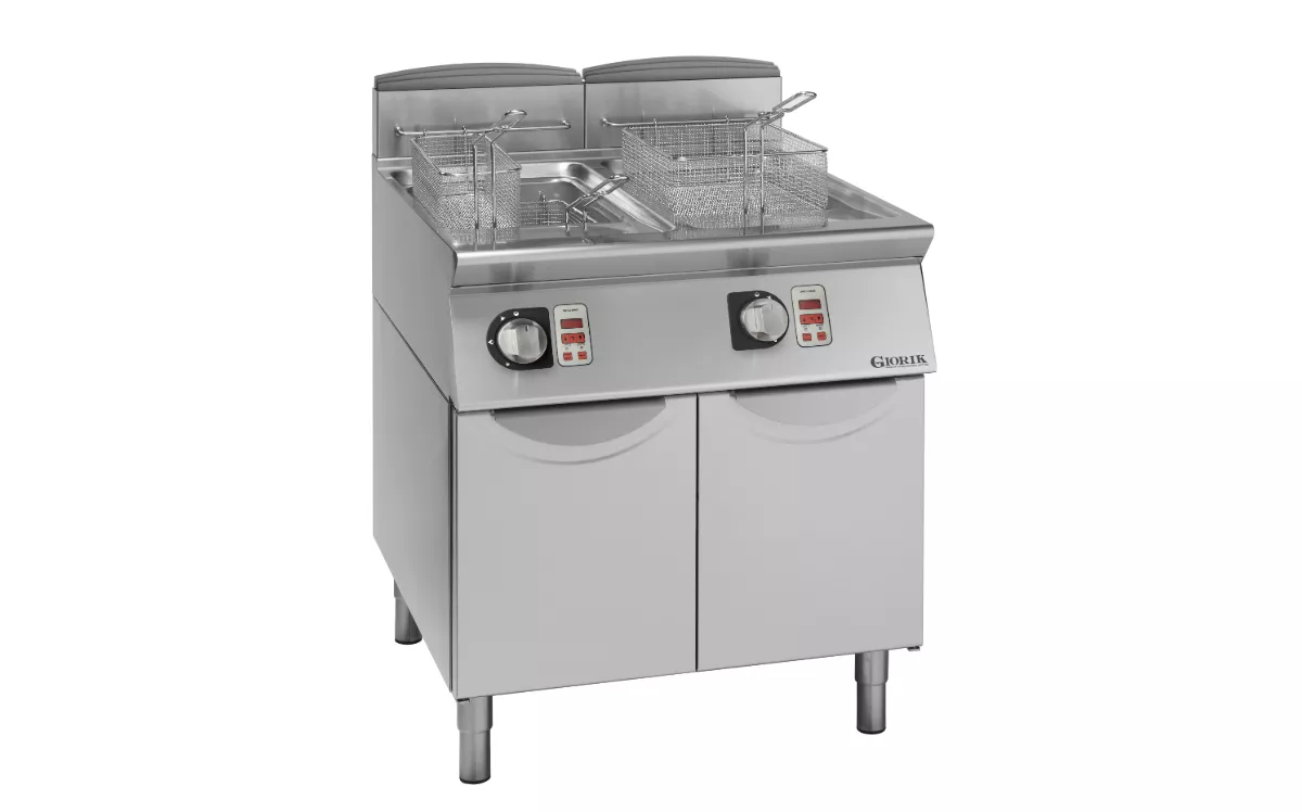 MELTING GAS FRYER - 13+13L MELTING GAS FRYER - 13+13L