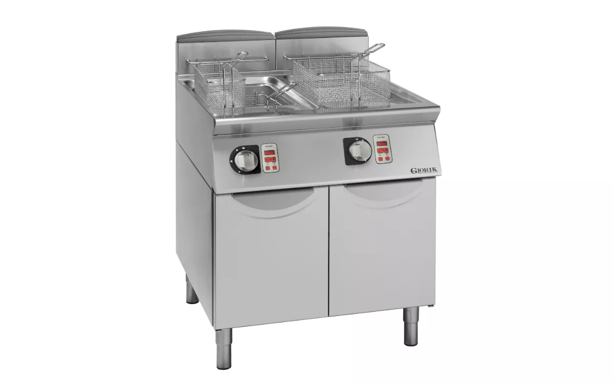 MELTING GAS FRYER - 13+13L. MELTING GAS FRYER - 13+13L.