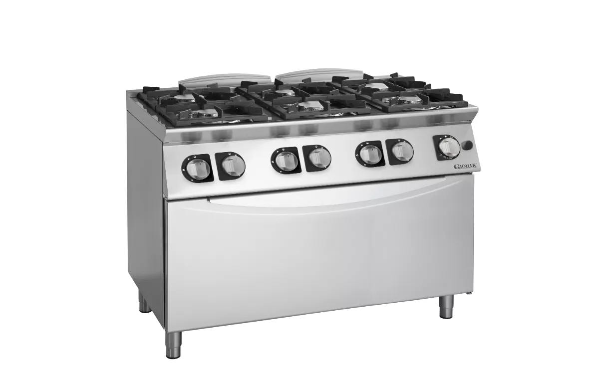 Котлони газ. Шест горелки - 28,5kW, фурна газ - XL Котлони газ. Шест горелки - 28,5kW, фурна газ - XL