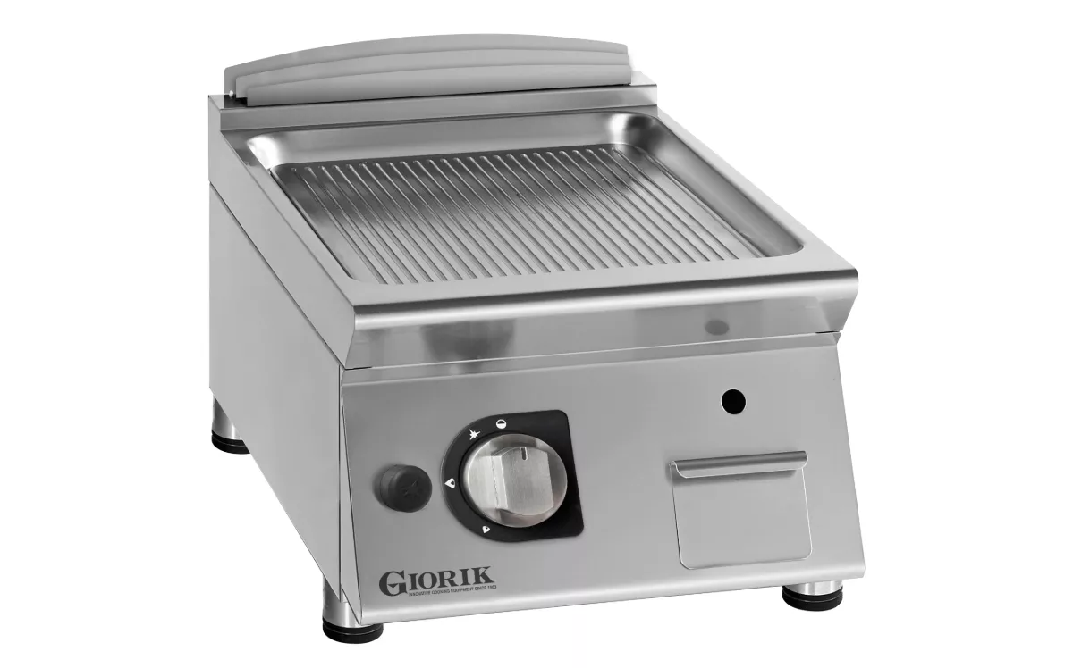 Скара - газ, оребрена, хромирана