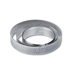 Ринг - кръг, микроперфориран, неръждаема стомана. Размер: 9х3,5см._0