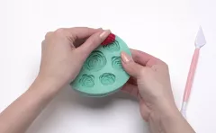 Fondant decoration mold - roses_3