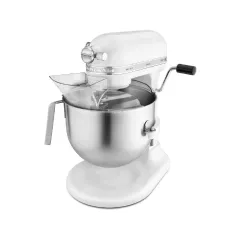 Планетарен миксер Heavy Duty Цвят бял. Капацитет на купата 6,9 л._3