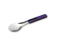 25cm ice cream spatula – stainless steel with purple handle_0