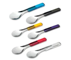 25cm ice cream spatula – stainless steel with purple handle_1
