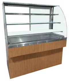 Refrigerated_showcase_for_installation,_medium_temperature,_intended_for_confectionery_products,_curved_glass._-_used_1