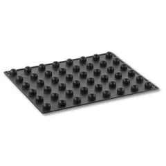 Форма за 48бр. сладки - кръг, силикон. Диаметър на сладка - 2см, капацитет - 40мл._0