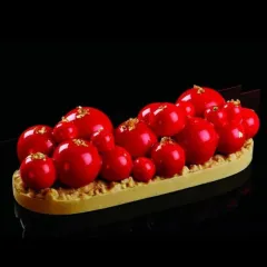 Форма за 48бр. сладки - кръг, силикон. Диаметър на сладка - 2см, капацитет - 40мл._2