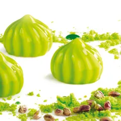 Форма за 12бр. сладки - смокиня, силикон. Размер на сладка: 6,4х5,2см, капацитет - 100мл._2