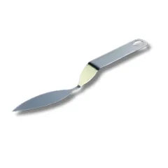 Инструмент за шоколад - листо, неръждаема стомана. Размер: 6х2см. CH7_0