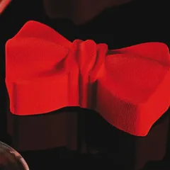 Форма за 20бр. сладки - панделки, силикон. Размер: 10х5,2х3,5см, капацитет - 100мл. PX052_2